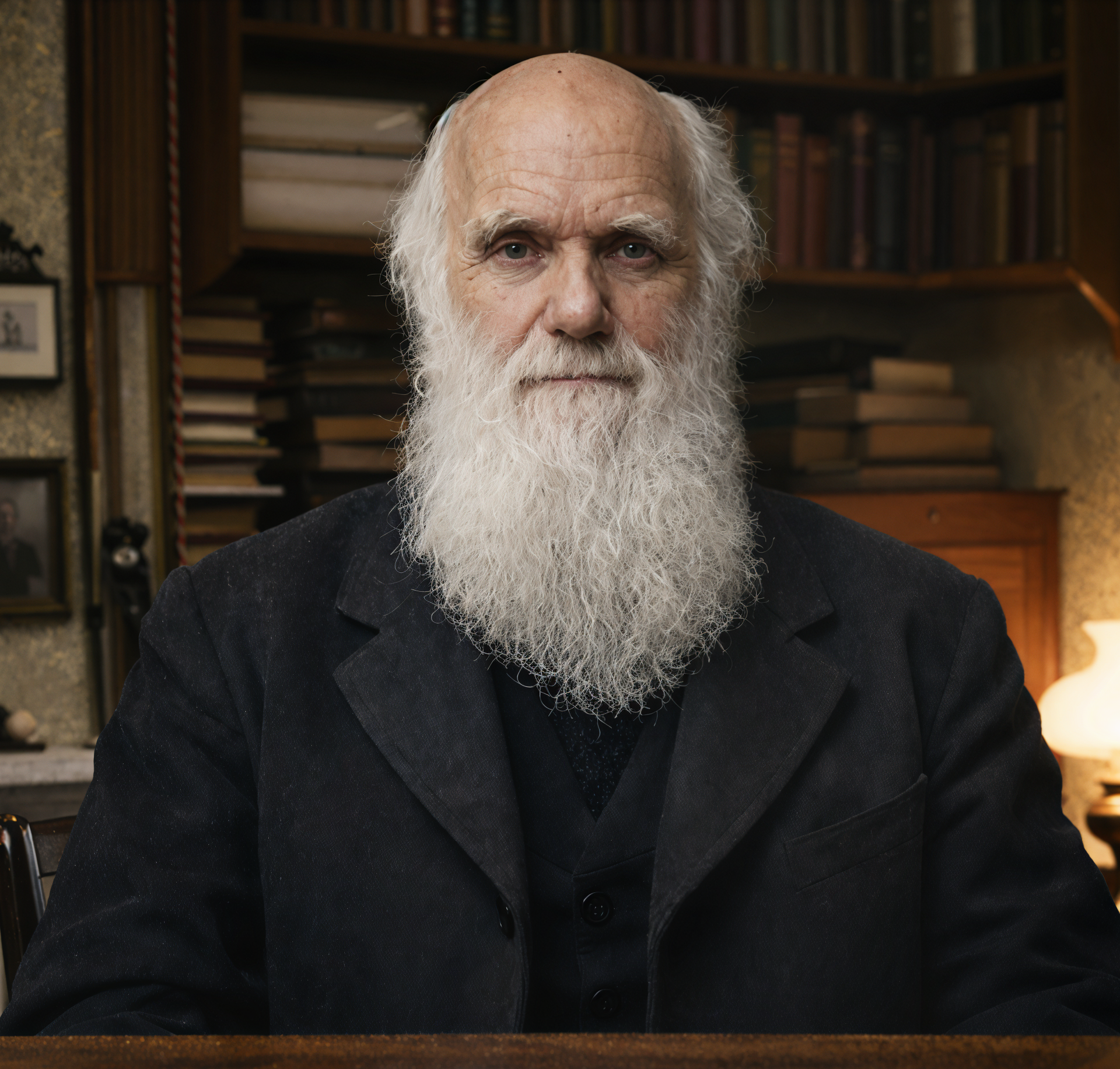 Portrait of Charles Darwin