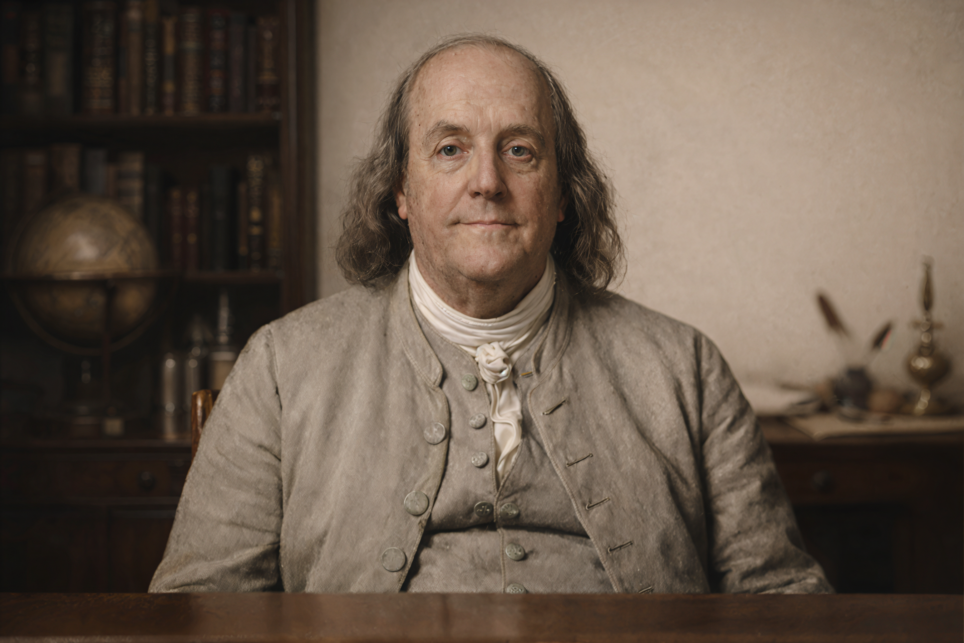 Portrait of Benjamin Franklin