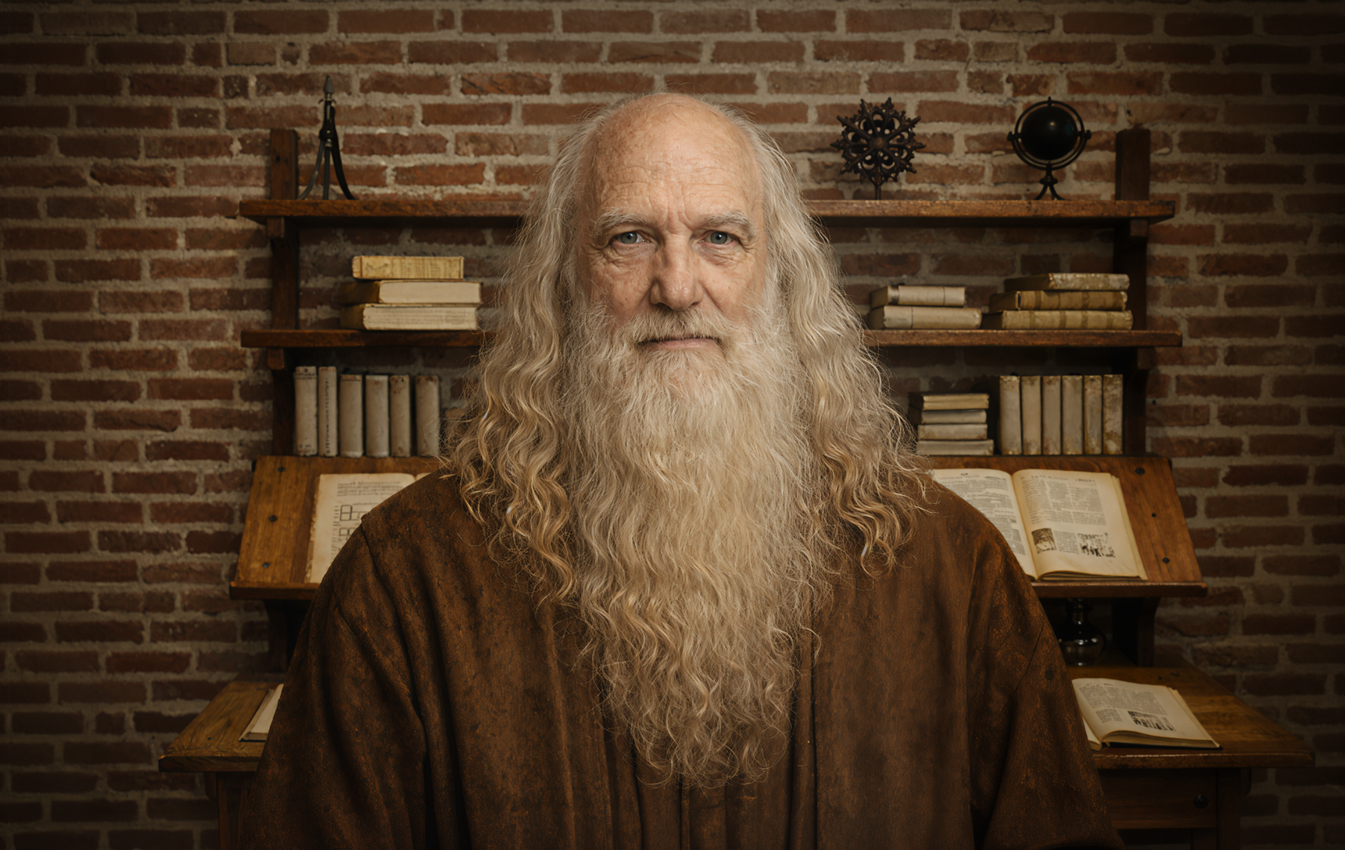 Portrait of Leonardo da Vinci